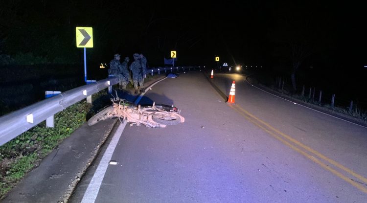 Joven perdió la vida en accidente de tránsito a pocos metros de Puente Nowen