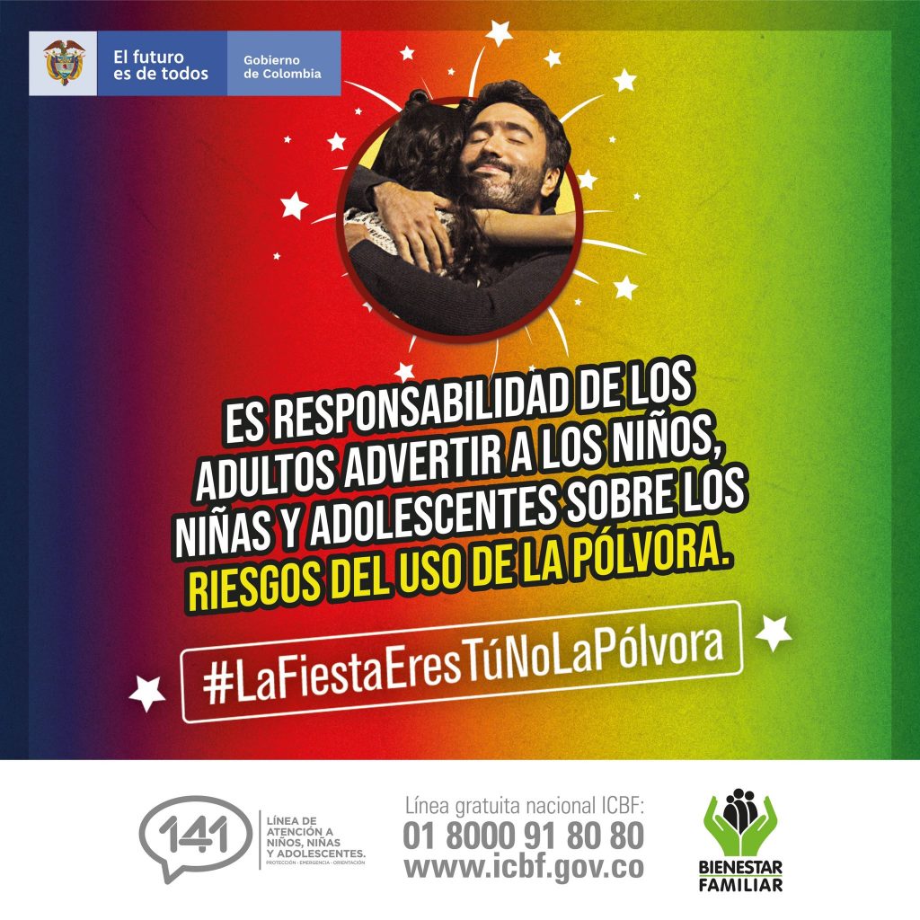 ICBF promueve campaña de prevención de pólvora en Guaviare