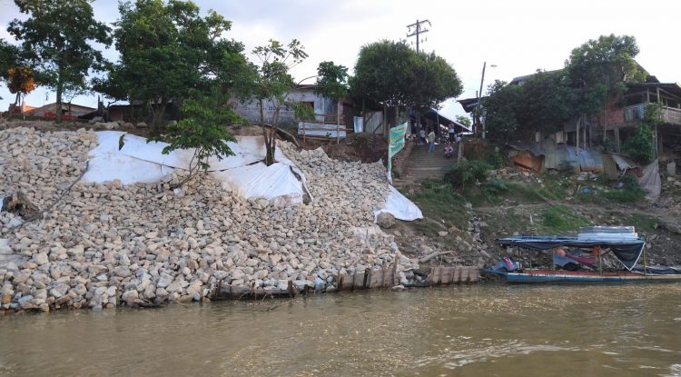 Enrocado en Puerto de "Los Pescadores" avanza en un 30% de ejecución