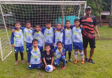 "Karateca", formador de fútbol que adelanta proceso en Resguardo Indígena Panuré