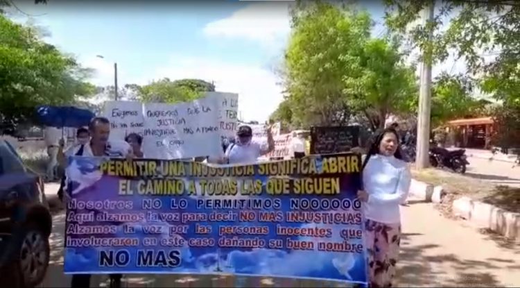 Familiares de capturados por secuestro de ingeniero marcharon en San José del Guaviare