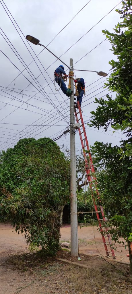 Socializan la fase quinta de alumbrado público en San José del Guaviare