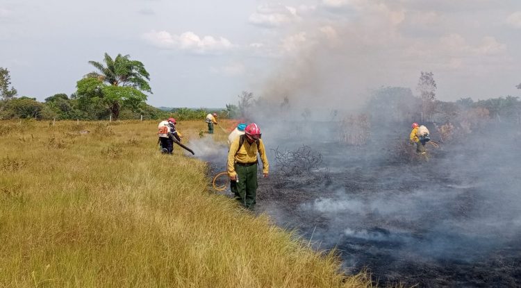 Bomberos San José del Guaviare atiende dos nuevos incendios