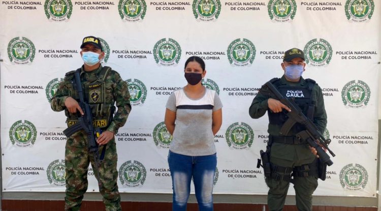 Capturan a una mujer por presunta extorsión en San José del Guaviare