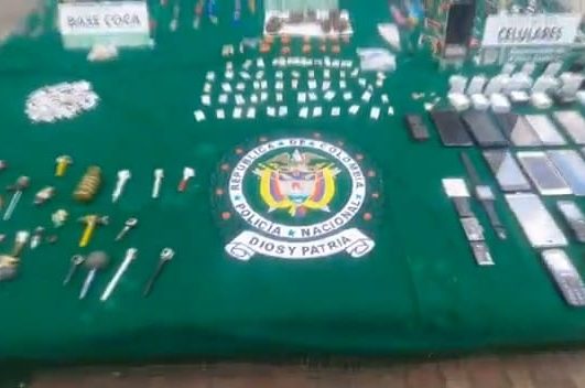 Policía halló celular y droga en Cárcel de San José del Guaviare