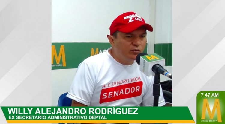 En El Radar de la Política, Willy Alejandro Rodríguez, confiesa su apoyo a lista Liberal