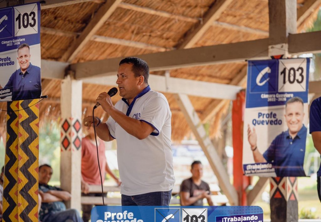 Alexander Quevedo, representante a la Cámara electo por el Guaviare