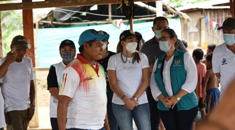 Mininterior lideró jornada de atención a pueblo Nukak en Aguabonita