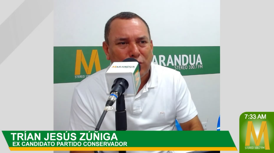 Trián Zuñiga habla de los resultados electorales en el Guaviare