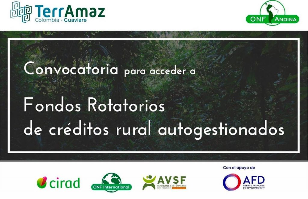 TerrAmaz y Caminemos Territorios Sostenibles abren nueva convocatoria para Fondos Rotatorios en el Guaviare