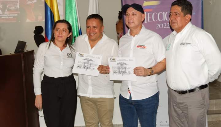 Registraduría entregó credenciales a representantes electos por el Guaviare