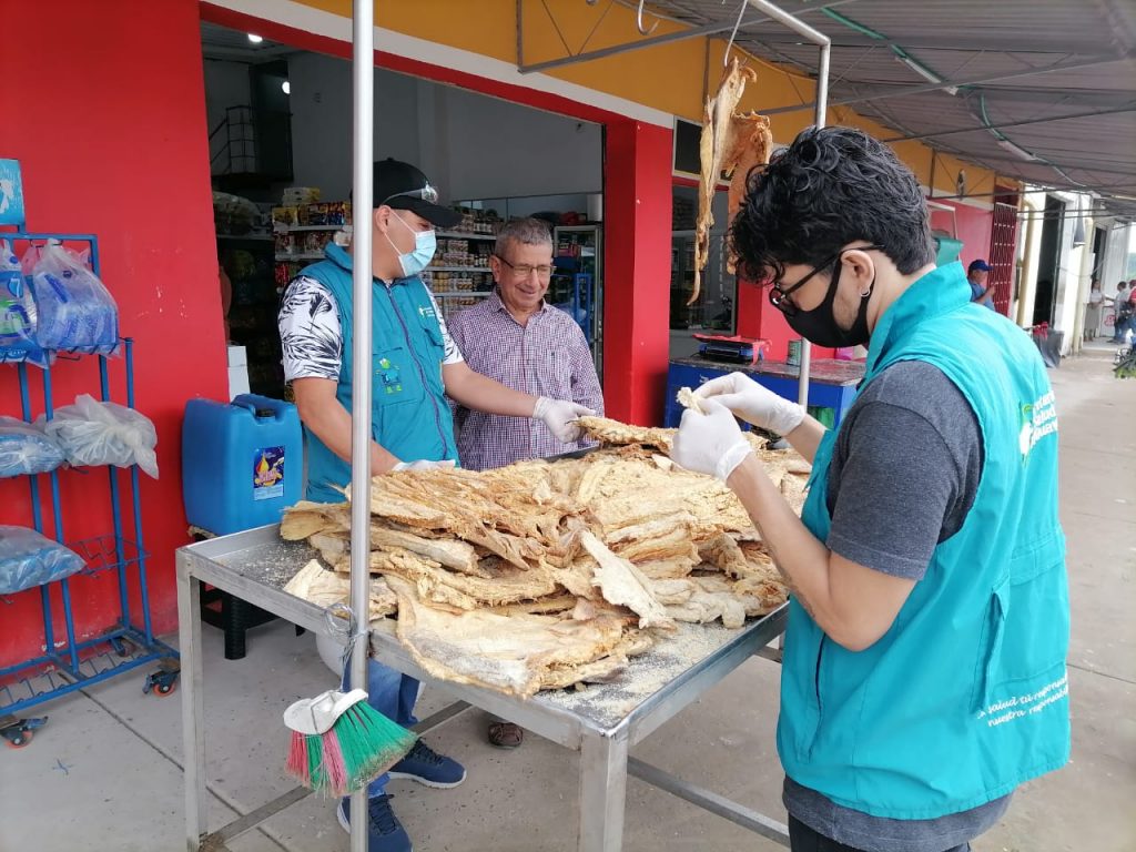 Controles a expendios de pescados en San José del Guaviare