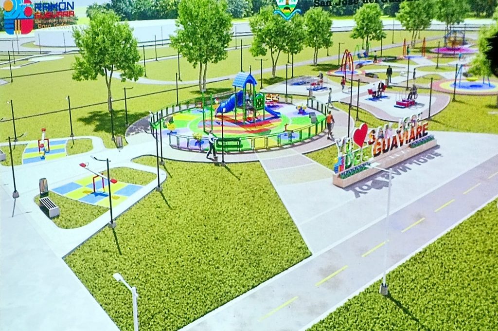 Alcaldía San José del Guaviare socializó nuevo parque infantil inclusivo