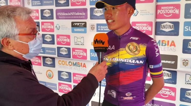 Rubén Olmos, pedalista guaviarense debuta en Vuelta de la Juventud 2022