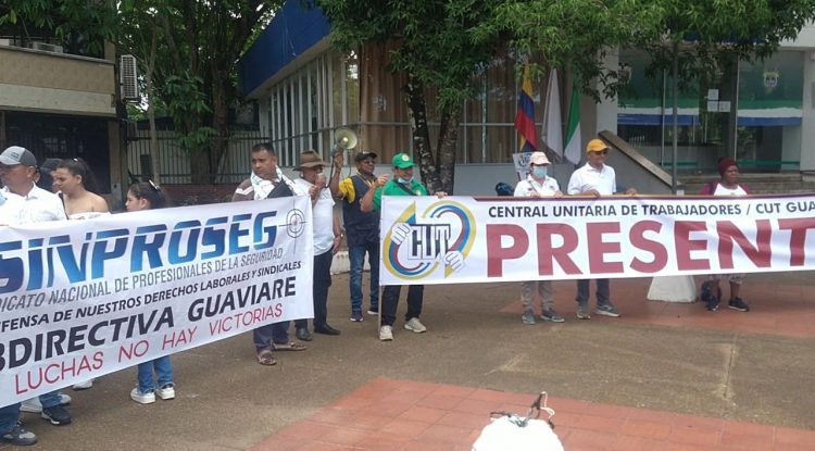 Sindicatos del Guaviare conmemoraron el “Día Internacional del Trabajo”