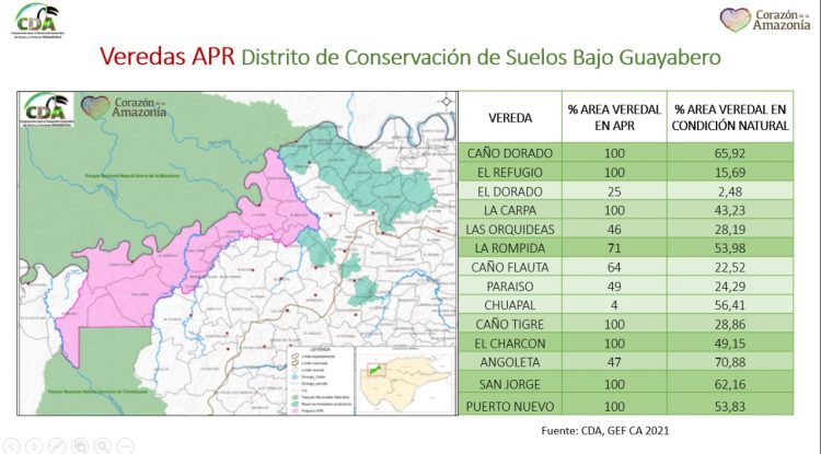 Se avanza en la propuesta de crear un Distrito de Conservación de las Zonas de Protección Chiribiquete – Macarena