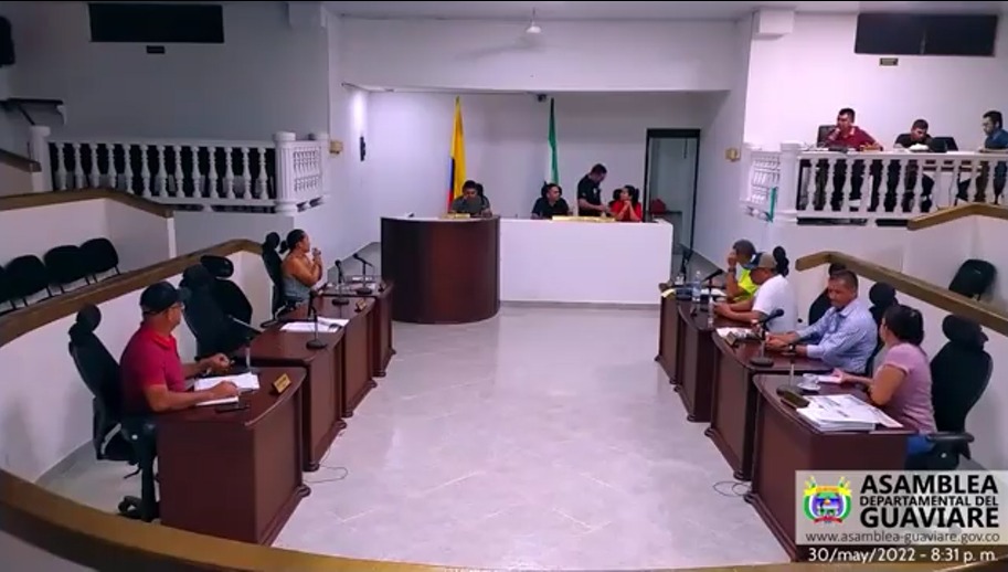 Asamblea del Guaviare sesiona extraordinariamente hasta el 29 de diciembre