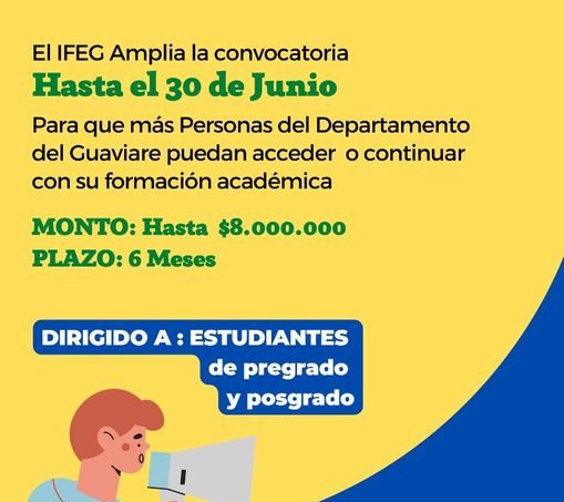 IFEG amplió convocatoria para acceder a créditos educativos