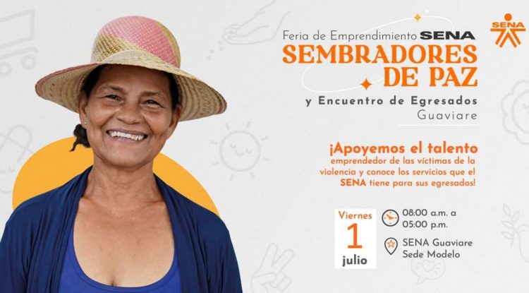 Feria de emprendimiento Sena “Sembradores de paz”, se realizará este viernes