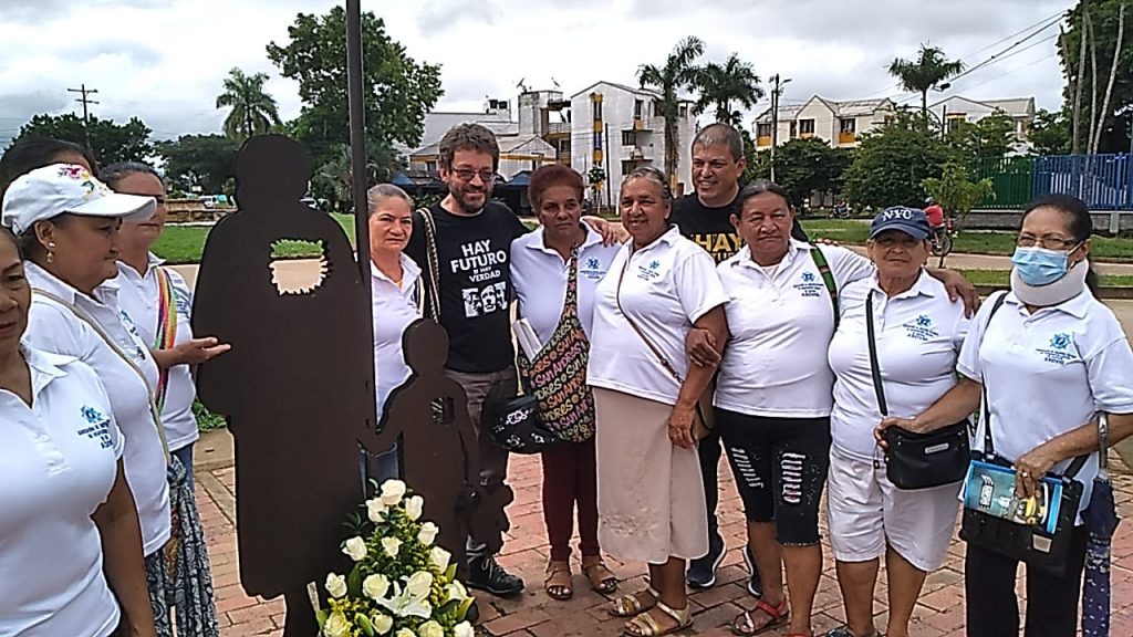 Comisionado de la Comisión de la Verdad acompañó a mujeres víctimas de desaparición forzada