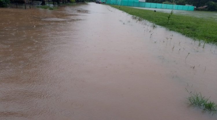 Fuertes lluvias inundan viviendas en Resguardo Indígena Panuré