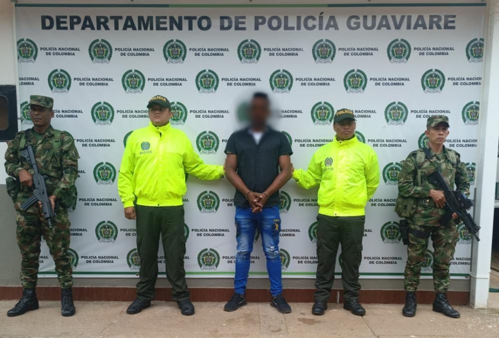 Policía Guaviare asegura que denuncias fueron claves para capturar a alias “El Negro”