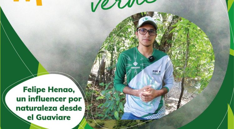 En Marandua Verde Felipe Henao, influencer por naturaleza nominado a los Premios "Youth Awards"