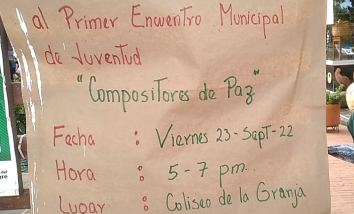 Primer encuentro de Jóvenes Compositores de Paz