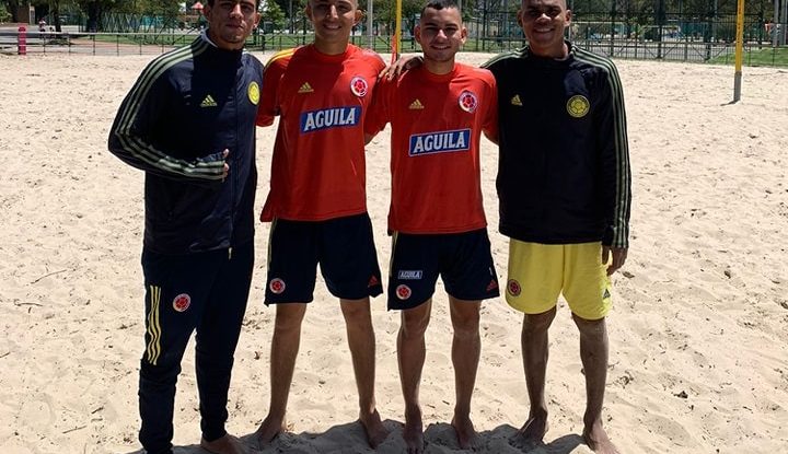 Guaviarenses en campeonato internacional de fútbol playa