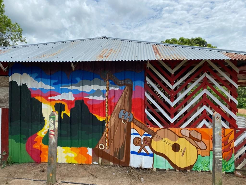 “Jóvenes llenando de Color el territorio” plasman a través de murales la identidad de la región