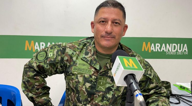 Coronel Carlos Ernesto Marmolejo Cumbe, nuevo comandante de la Vigésima Segunda Brigada de Selva
