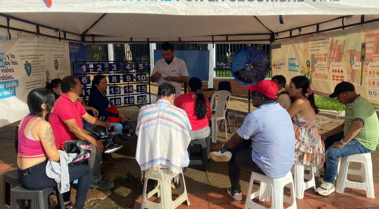 Agencia Nacional de Seguridad Vial capacitó a motociclistas en San José del Guaviare