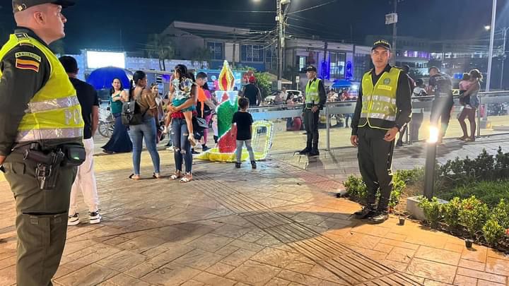 Policía Guaviare reporta positivo balance en la noche de las velitas
