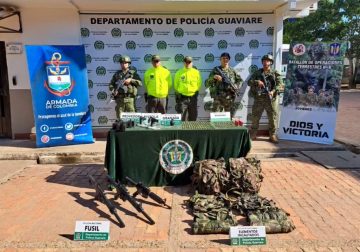 Ejército evitó transacción de armas por dinero en el Guaviare