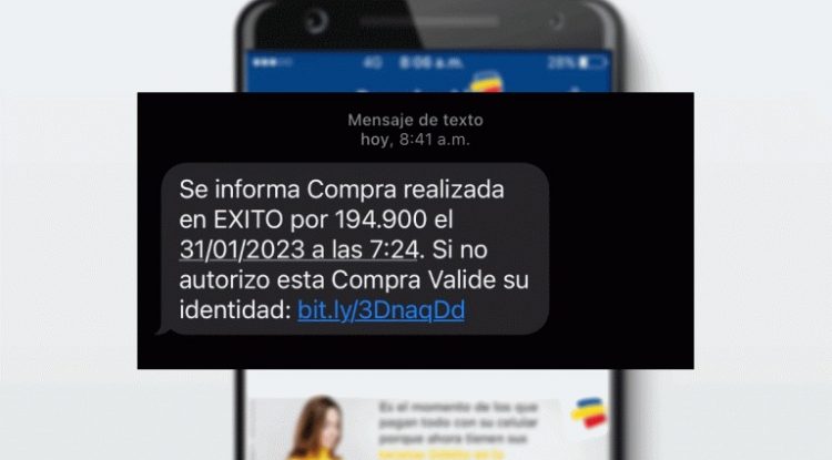 Nueva modalidad de robo de datos a los usuarios de Bancolombia