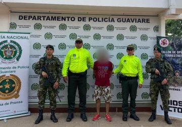 Policía Guaviare capturó a alias “Rata”, por el delito de hurto