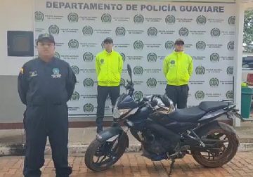 Policía Nacional recuperó motocicicleta en San José del Guaviare