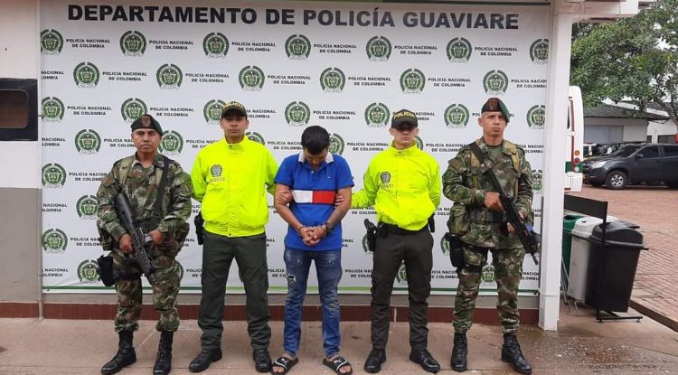 Capturan a alias “Coronel”, por delito de homicidio agravado en Guaviare