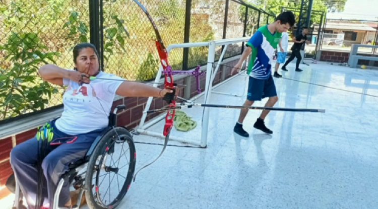 Guaviare participa en Torneo Clasificatorio a los Juegos Paranacionales en tiro con arco