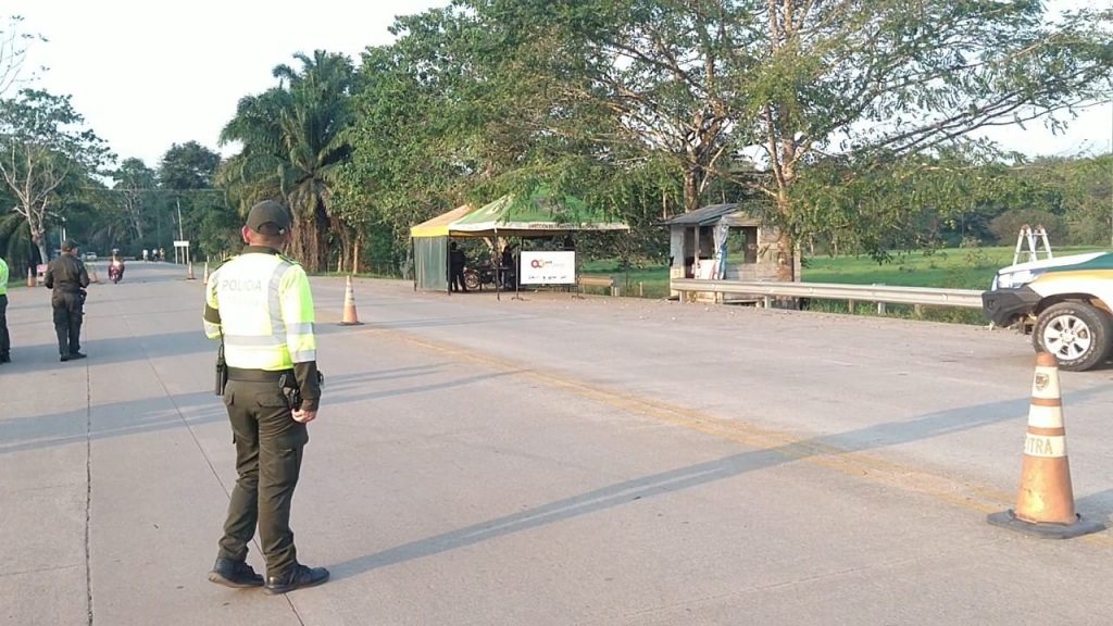 Controles en la vía nacional para prevención de hurtos a camiones