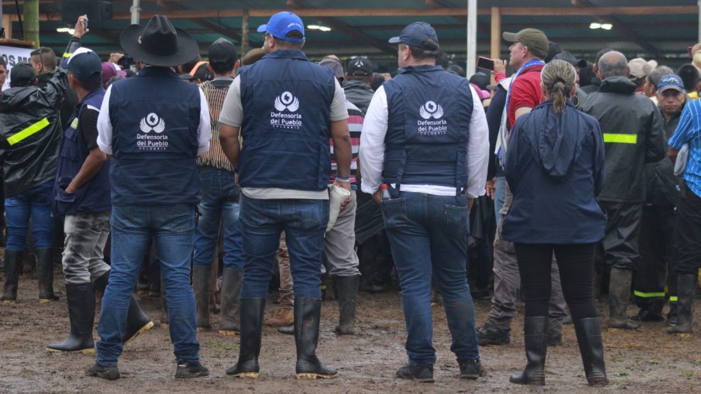 Defensoría del Pueblo acompañó encuentro comunidades y EMC de las Farc