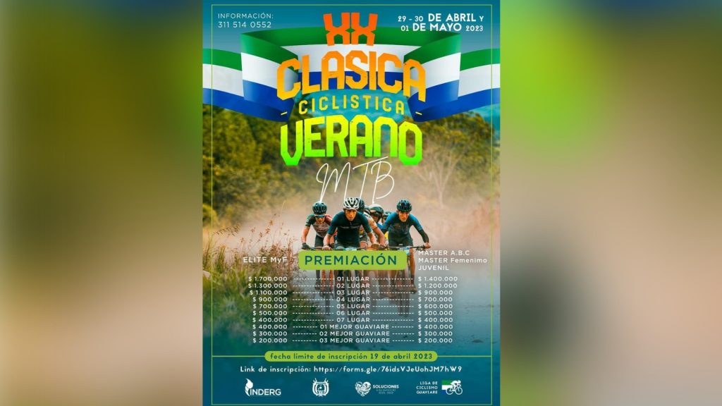 Este fin de semana la XX Clásica Ciclística de Verano 2023