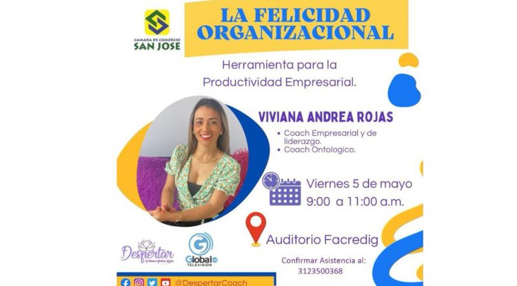 Este viernes, conferencia La Felicidad Organizacional