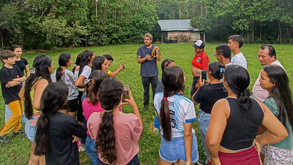 Diamante de las Aguas sigue capacitando a estudiantes rurales del Guaviare