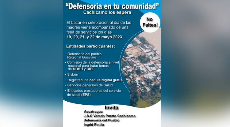 Puerto Cachicamo: Jornada gratuita de cédulas digitales y servicios sociales en puente festivo