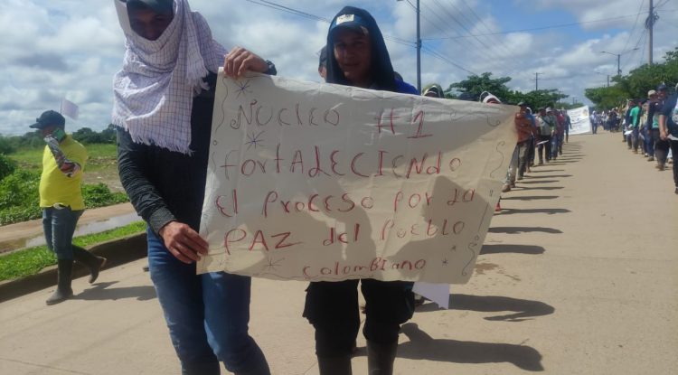 Con más de 1600 personas culminó la marcha por la paz en San José del Guaviare