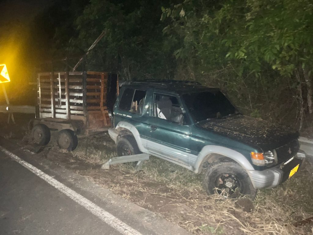 Ciudadano relata hechos de accidente de tránsito en vía nacional Meta - Guaviare