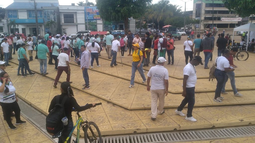 Sin situaciones de indisciplina se cumplió marcha sindical en San José del Guaviare