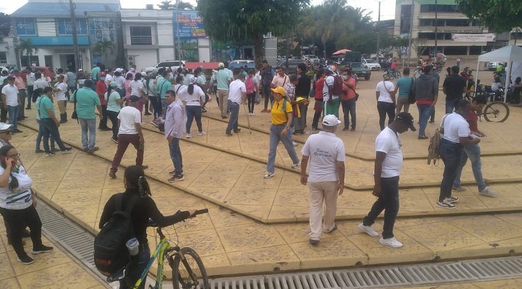 Sin situaciones de indisciplina se cumplió marcha sindical en San José del Guaviare