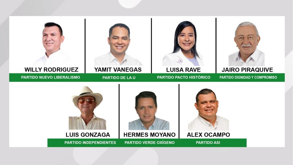 7 candidatos se disputarán la Alcaldía de San José del Guaviare